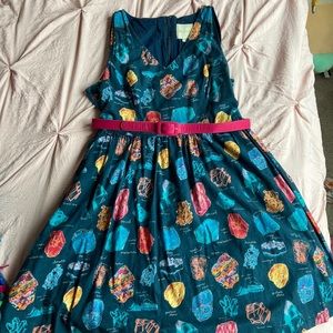 ModCloth Crystal/Mineral Dress (used)